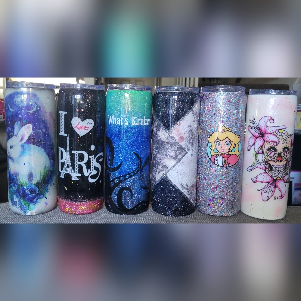 Custom tumblers! Lot